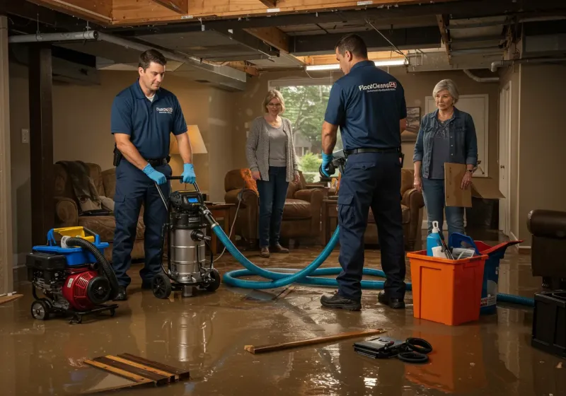 Basement Water Extraction and Removal Techniques process in East Hanover, NJ